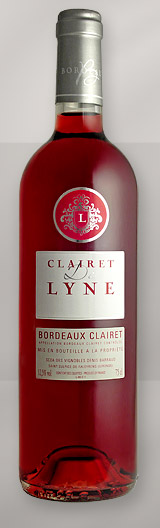 Bottle bordeaux Clairet De Lyne