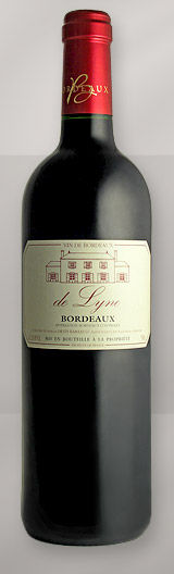 Bottle bordeaux De Lyne
