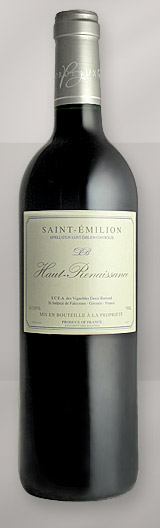 Bottle saint-émilion Haut-Renaissance