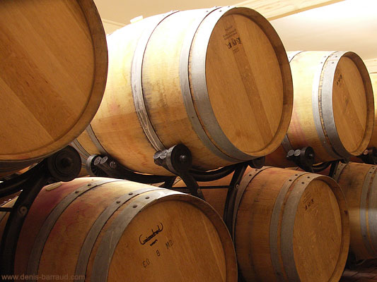 Barrels stacked using the OXO system